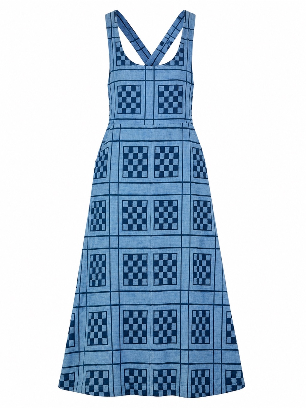 Ace & Jig Spencer Dress in Atlantis